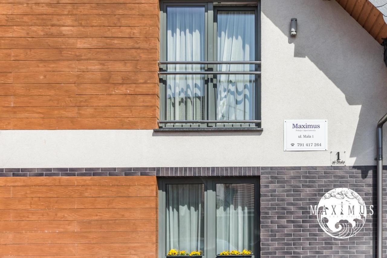 Maximus Hotell Ustka Exteriör bild